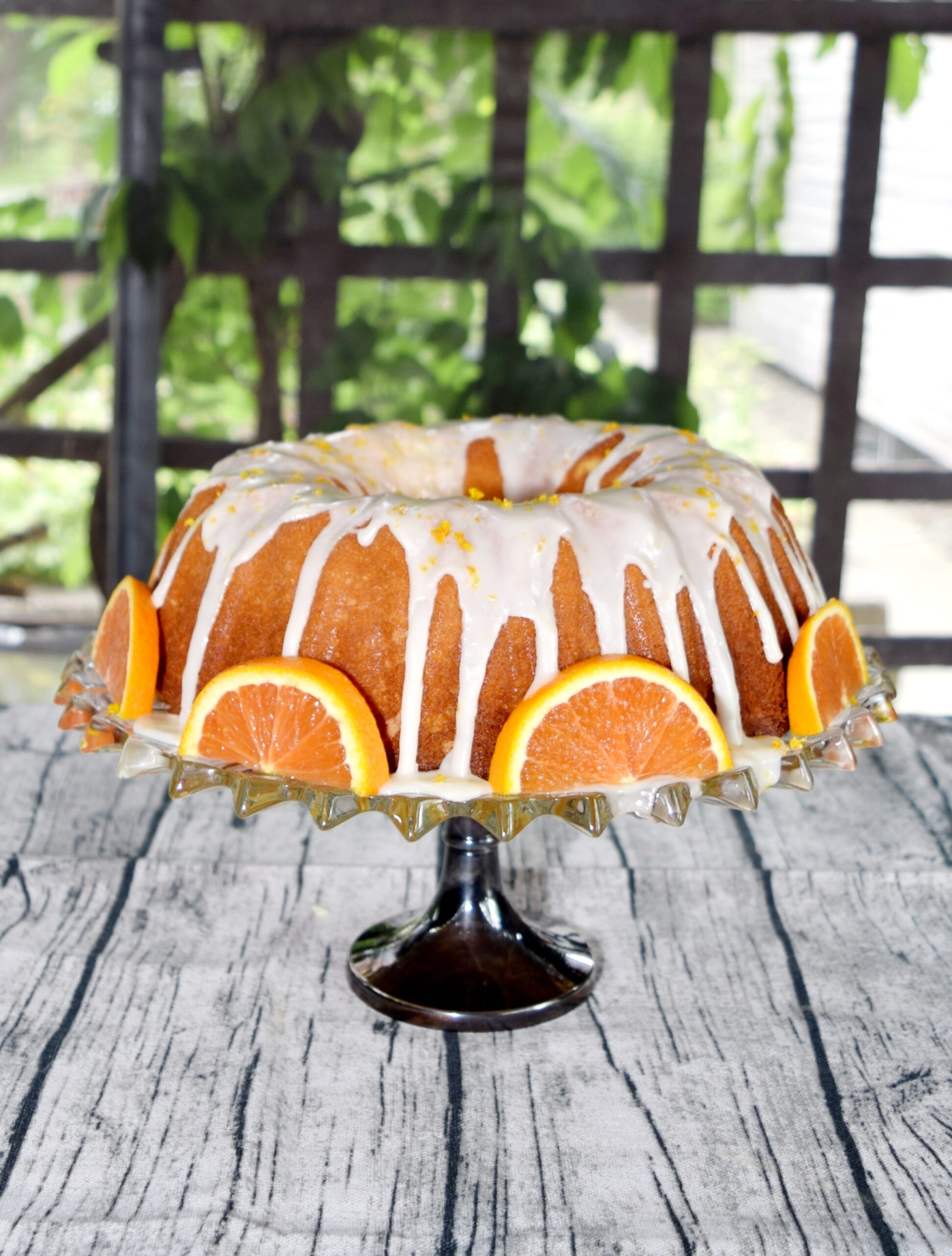 Orange-Glazed Bundt Cake