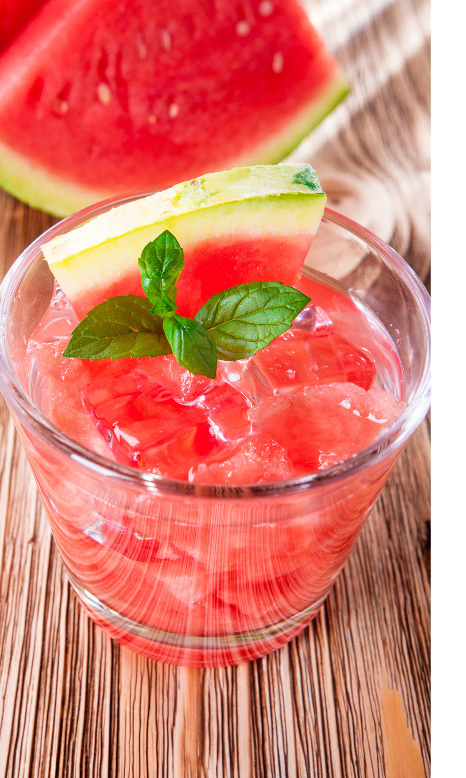 Watermelon Basil Vodka Smash